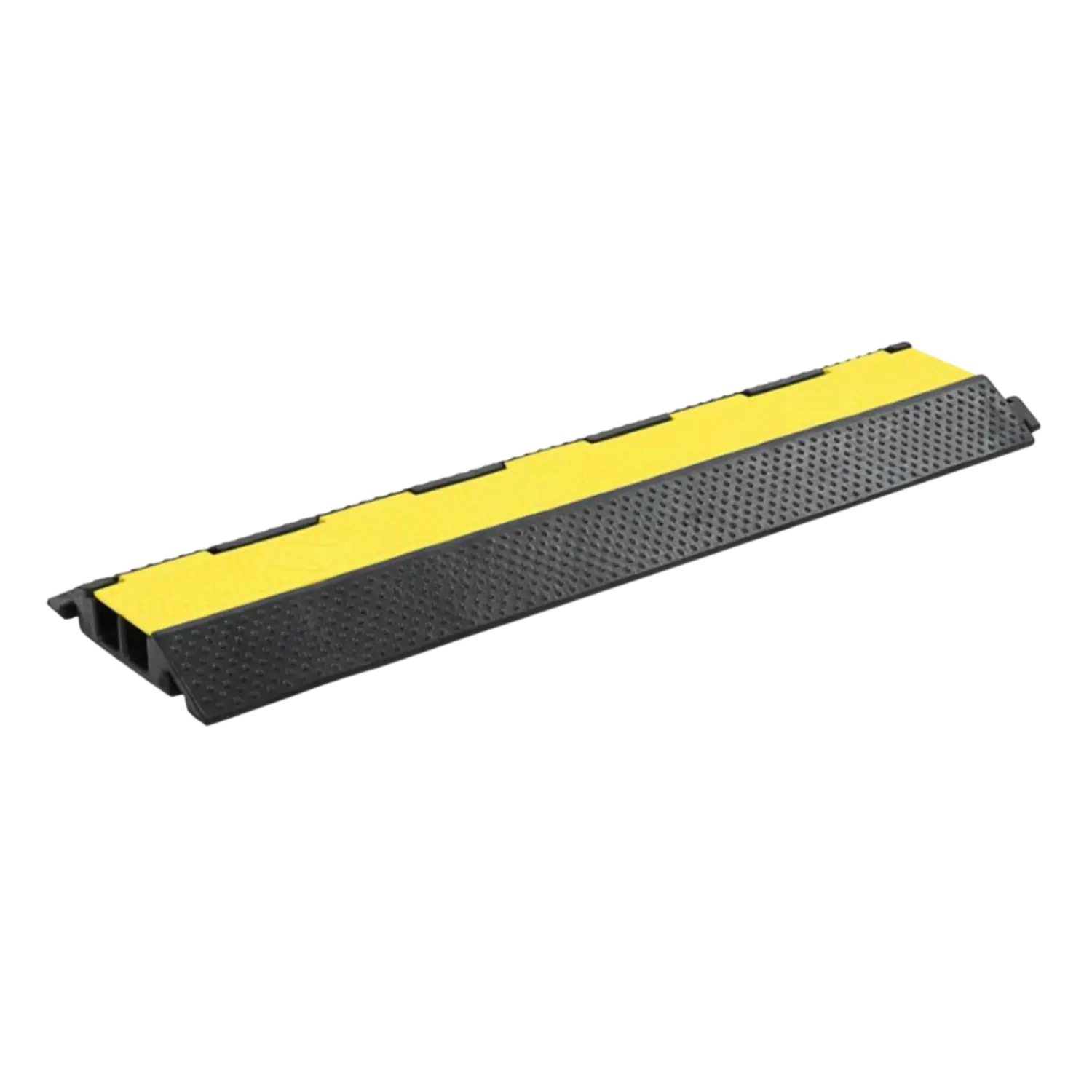 Gummi kabelbeskytter rampe 50×250×1000 mm (2 kanaler)