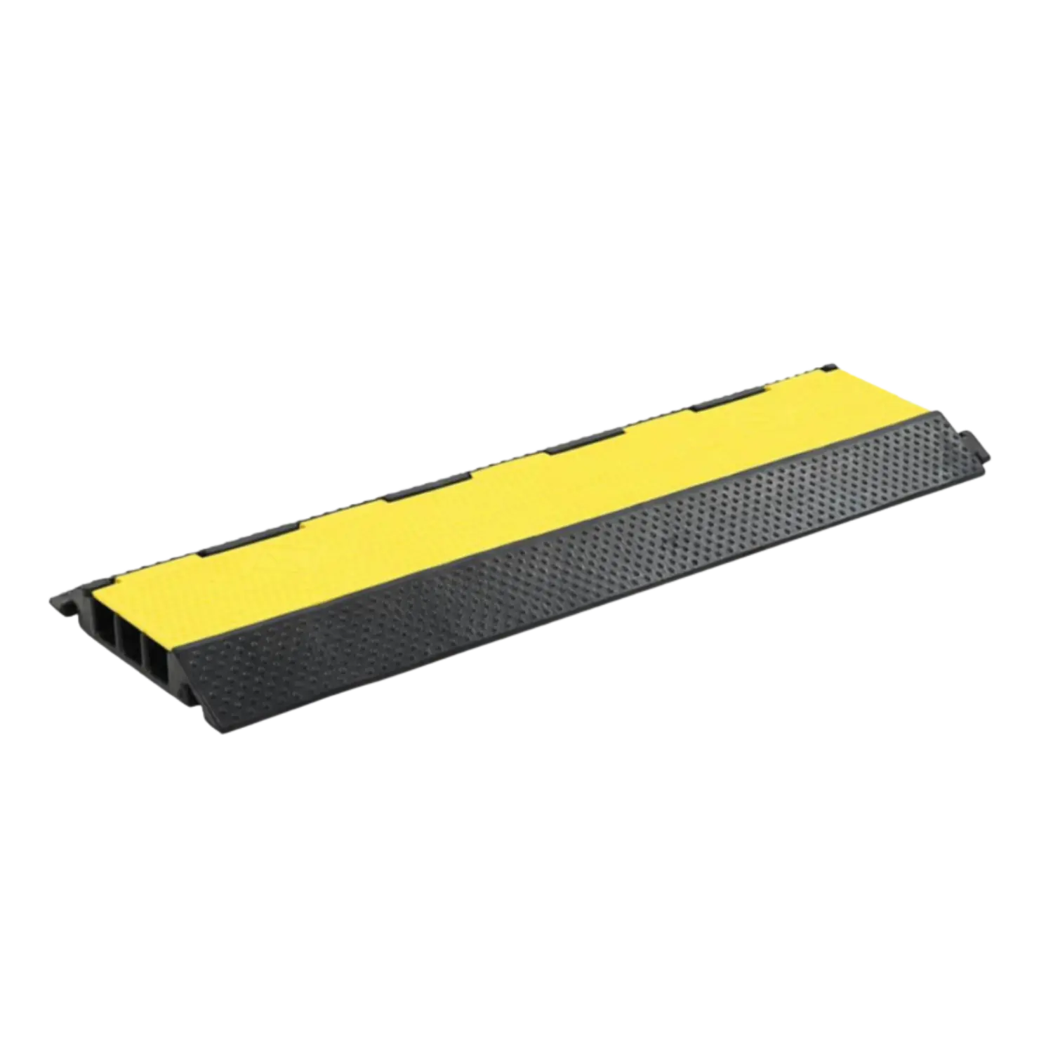 Gummi kabelbeskytter rampe 50×300×1000 mm (3 kanaler)