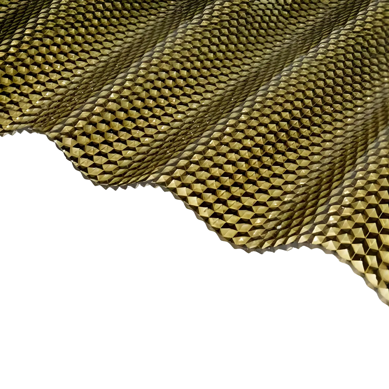 Polykarbonat sinusplater Diamond 76/18 Bronse - UV-beskyttet 1045 mm