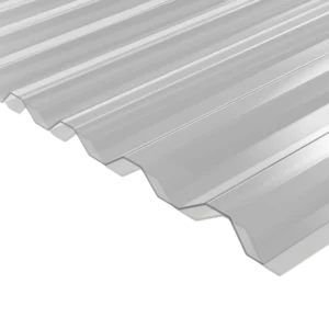 Polykarbonat trapesplater GR 76/16 Klar - UV-beskyttet 1064 mm