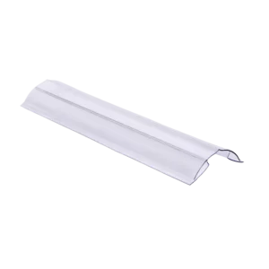 Plast møneprofil - klar (6mm)
